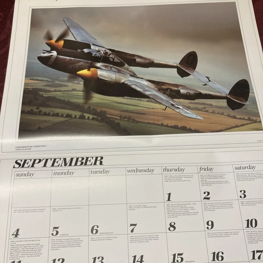 Ghosts 1994 Aviation Calendar 